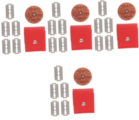 BESTonZON 4ensembles Outil De Découpe De Lames Remplaçables Couteau De Notation Pour Pains Accessoire De Cuisine Pour Boulangers Et Pâtissiers