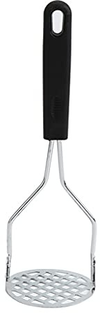 Frantoio per riso Frutta Verdura Uova Crusher Goody Con Manico In Acciaio Metallo Famiglia Facile Da Pulire Per Fare Purè Di Frutta Piccolo Schiacciapatate Schiaccia In Acciaio Inox