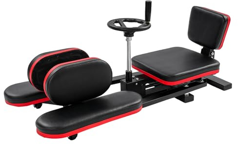 Separador de piernas Spagattrainer Beinspreizer Spagat Spagat 120 kg Capacidad de carga Profesional Spagat Machine 180° se extiende con suave acolchado y respaldo para yoga, danza y entrenamiento de