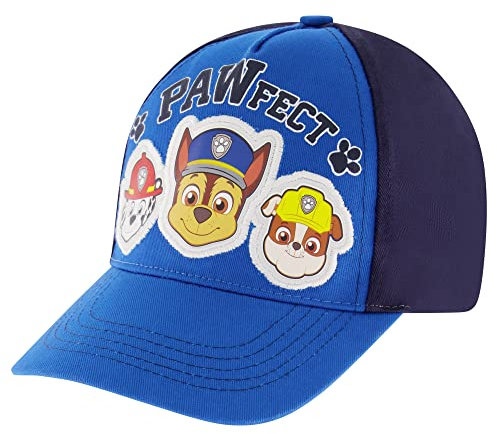 Nickelodeon Boys Baseball Cap, Paw Patrol Marshall Adjustable Toddler Hat, Ages 2-4 Or Boy Hats for Kids Ages 4-7