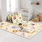 Tapis de jeu pour bébé Tapis bébé Mousse Pliable, Tapis à ramper Parfait pour les bébés, 180 x 100 x 1 cm (Règne Animal)
