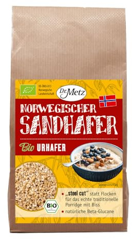 Norsk svarthavre, ekologisk, 500 g • original steel cut porridge för traditionell gröt • från norskt ekologiskt jordbruk