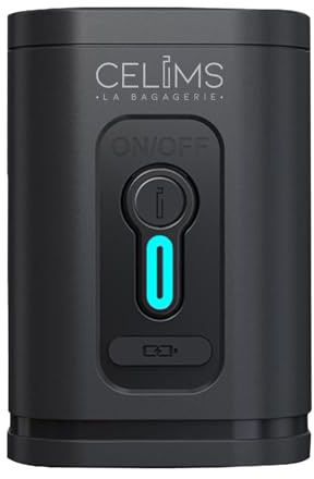 CELIMS - Pompa ad Aria Portatile Multifunzione | Ricaricabile USB-C | Doppia Funzione | Leggera e Compatta | Ideale per Viaggi e Attività Outdoor | Nero