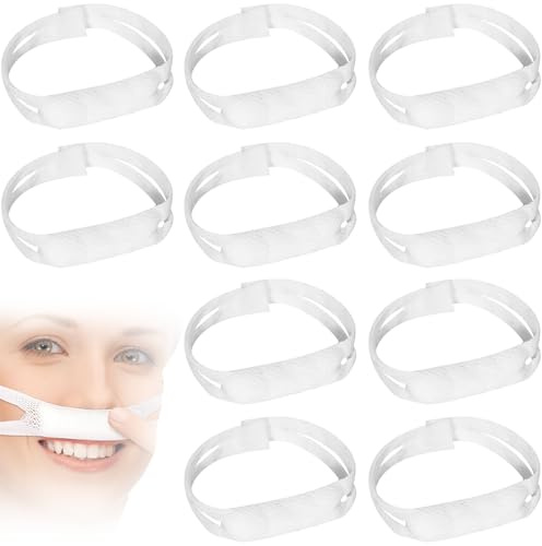 Benda per il naso, 10 pezzi, per il naso, con passanti per le orecchie