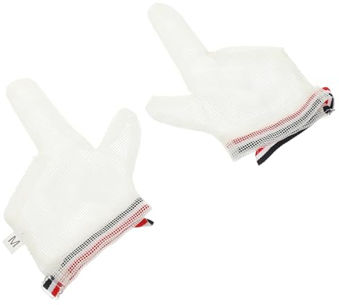 TOYANDONA Guanti Stop Thumb Sucking per Ragazzo Ragazza Doppio Dito a Rete, Protezione Pollice, per Ragazzo Ragazza Durante Gioco e Scrittura Colore Casuale