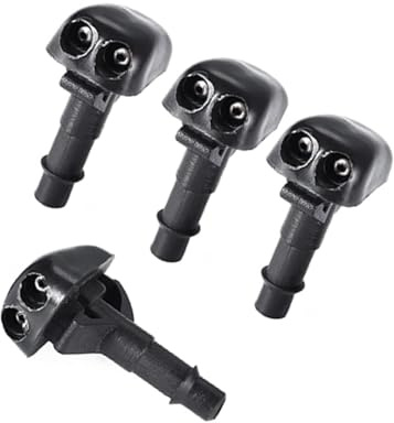 TIOWCGH Boquillas Lavaparabrisas Compatible con Mitsubishi para Carisma 1995 1996 1997 1998 1999 2000 2001 2002 2003 2004 Kits Lavado Parabrisas Aerosol Boquillas Limpiaparabrisas Delantero Automóvil