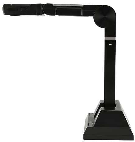 Fockety Bärbar DokumentsKanner, 8 MP CMOS-sensor Dynamiska Anteckningar På Whiteboard Vikbar Dokumentkamera Intelligent Fyllnadslus Steglöss Skalning A3 format Skanner För Böcker