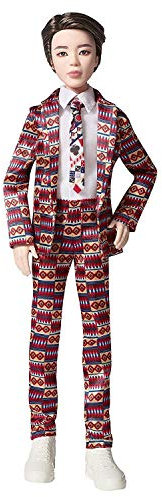 Mattel GKC93 BTS Idol Jimin Puppe, K-Pop Merch Spielzeug zum Sammeln