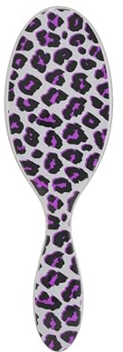 WetBrush Original Detangler Hair Brush with Ulta Soft Intelliflex Bristles to Gently Separate Knots With Ease, Does Not Rip Hair, For All Hair Types, Safari Pink Leopard