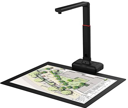 Dokumentskannrar, S21 A2 / A3 Dokumentkamera Storformat Overhead Book & Document Scanner 2 3mp Högupplösning Auto Platten & Support Multilanguage