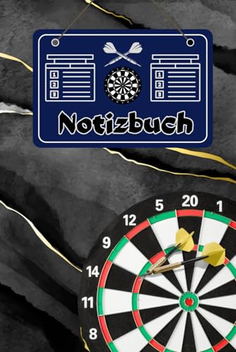 Darts Notizbuch Dart Sport Taschenbuch Dartliga Buch Steeldart Notizheft Turnier Schreibheft Softdart Wurftechnik Training Übungsheft Events ... Bullet Journal Dartpfeile Fotoalbum 02B24