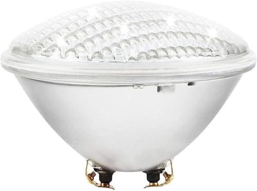 Luci LED subacquee per laghetti - Lampada LED sommergibile per fontane, luci per Piscine PAR56LED, faretto subacqueo Impermeabile IP68 12V, per Illuminazione Subacquea di fontane da Giardino (Bianco