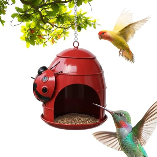 Mangiatoie Per Selvatici, Resistente Alle Intemperie A Forma Di E Ape, Mangiatoia Per Colibrì Appeso Ornamento Animale, Per L'Osservazione E Il Cibo Di Selvatici Giardino Ballo