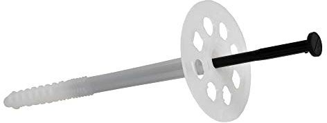 COFAN 07761013 – Pack de 250 Chevilles de fixation panneaux isolants (laiton, 10 x 130 mm)