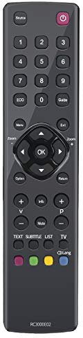 ALLIMITY RC3000E02 06-RC3000E-RM202AA Telecomando Sostituito per Thomson TCL TV 32HU2253 32HZ5233W 39FU5253CW 40FT5453 40FU3255-G 46FT5453 50FU3253 L24E4105F 22HS4246CW 24FU5253C/G 24HU5253