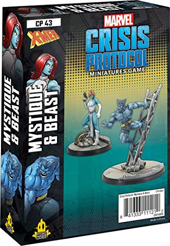 Unbekannt Marvel Crisis Protocol: Mystique and Beast English