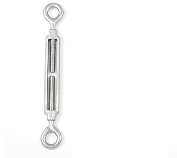 Tenditore a 2 occhi M5 mm. in acciaio zincato