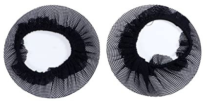 minkissy 5pcs Ballet Hair Nets Small Hole Bun Cover Accessories for Women Girls Lightweight Breathable for Dance Gymnastics Everyday Styling