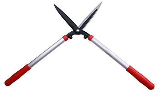Handheld Extendable Garden Shears Ergonomic Manual Hedge Sharp Landscaped Boxwood Shrub Lawn Mowing Tools Non-Slip Rubber Handle Sk-5 Steel Blade