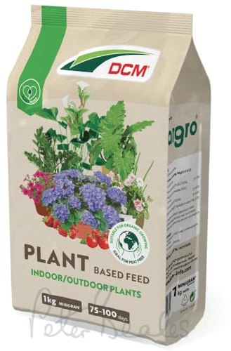 DCM Plant Based Feed, Organic Fertiliser, 1kg, MINIGRAN Technology