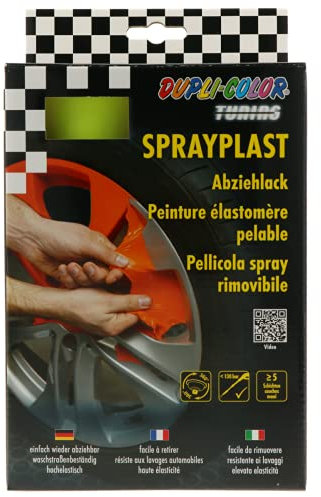 DUPLI-COLOR 433399 Sprayplast - Set de pintura en aerosol (2 x 400 ml), color amarillo