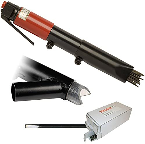 CS Unitec | 121.2099 VS Basic KIT | Industry Standard 2B 19-Needle Scaler Kit – Reliable Performance for Any Job – Made in England