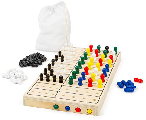 small foot Logikspiel Geheimcode, Rätselspaß für 2 Personen, mit praktischem Stoffbeutel, 100-tlg, ab 6 Jahren, 11364