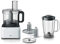 Braun Household PureEase FP 3131 Küchenmaschine mit 1,2 l Mixer und 2,1 l Schüssel, einfach zu bedienen, schnell und intuitiv, zwei Geschwindigkeiten plus Pulse, EasyClick System, Weiß