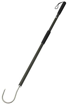 Kinetic Boots Gaff, verfügbar in Zwei Längen mit 75cm (60cm) und 115cm (100cm), Eva-Griff, Alu-Stange (Gaff 115cm)