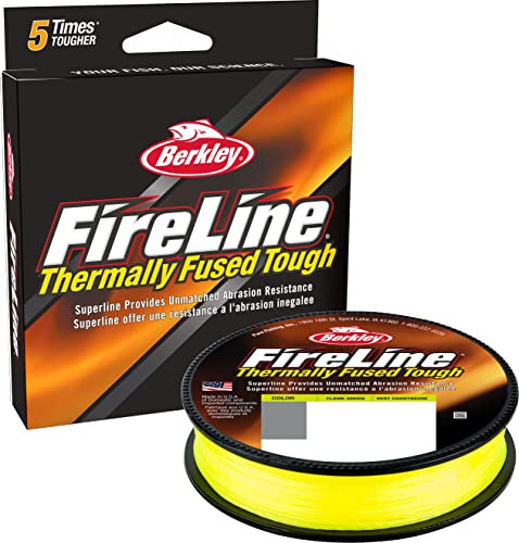 Berkley FireLine® Fused Original - 8-Strand Superline, Ultra-zähe & Abriebfeste geflochtene Angelschnur für Feingefühl und geschmeidige Würfe, grün, 0,20 mm, 30,58 lb|13,9kg, 164 yd|150 m