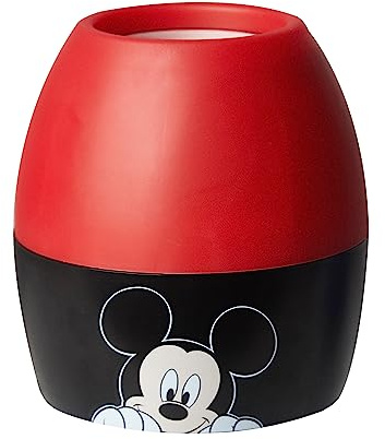 Disney Mickey Mouse Kids Lamp & Nightlight – Scene Projector with Soft Glow – Fun Bedroom Décor for Toddlers & Children – Battery Operated