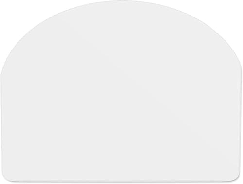 Flexible Transparent Plastic Cake Scraper Smoother for Bread Pastry Chef Bakery Cake Decorating Supplies (5PCS)