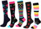 Gima - calcetines de colores largos hasta la rodilla con compresión graduada para mejorar la circulación sanguínea, S-M, fantasía 1, 41200