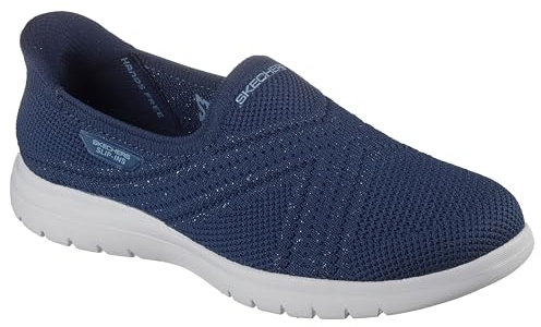 Skechers Damen ON-The-GO Flex Excellency Sneaker, Navy, 40 EU