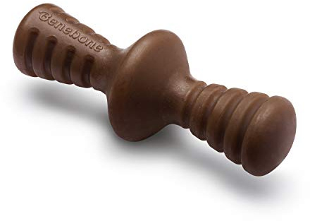 Benebone Zaggler Indestructible Rolling Dog Chew Toy for Aggressive Chewers, Long Lasting Tough Boredom Breaker for Dogs, Real Peanut Flavour, For Medium Dogs, Made in the USA