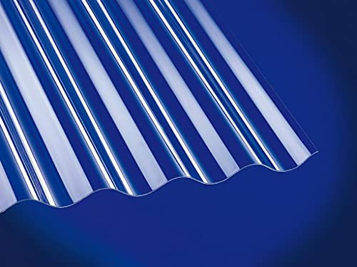 Highlux® Acrylglas-Profilplatte, 3mm Stark, P8 130/30, glasklar, glatt 1000mm x 2500