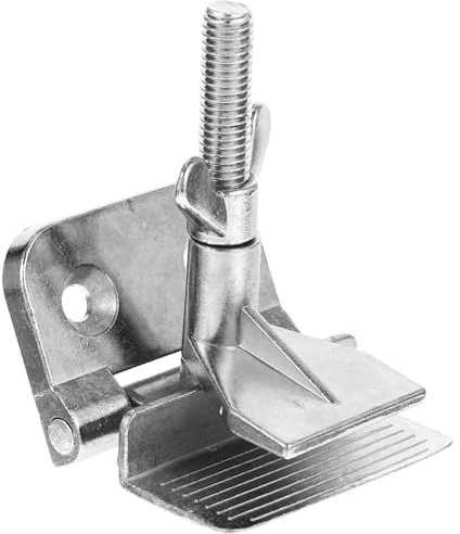 Beavorty Abrazadera Bisagra Galvanizada para Serigrafía, Herramienta de Sujeción de Marco Metálico, Accesorio para Prensa Serigrafía Diy, Clip Pantalla para Impresión Manual, Color Plata