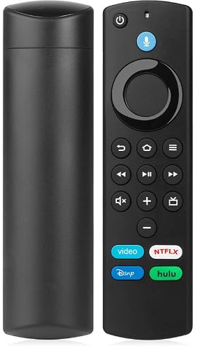 Voice Fire Remote Compatible with All Amazon FireSeries, for FireStick 4K Max/4K (1st/2nd Gen) & All Fire TV Cube, TVs Fire-Stick (2nd/3rd Gen)/Lite/QLED, and Insignia Pioneer HD Series