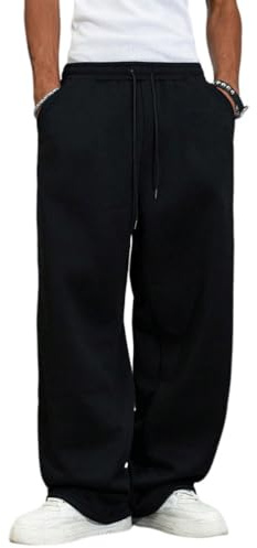 Oanviso Pantaloni da Jogging Baggy da Uomo Moda Sportivi Leggeri Estivi Casual Pants Elasticizzati in Vita Pantalones da Spiaggia Yoga