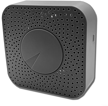 para Tuya Smart 5 en 1 detector de aire, detector de administrador de aire, monitorea de forma remota el ambiente del aire para dióxido de carbono PM2.5- para Zigbee
