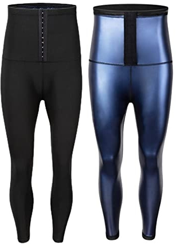 Rrongwn Pantalon de compression pour homme - Pantalon de fitness - Sous-vêtement gainant - Legging de sport - Taille haute - Collants gainants - Effet gainant - Fort - Sous-vêtements fonctionnels