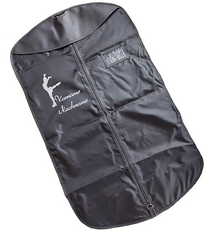Kleiderhülle Eiskunstlauf mit Name, 100% Polyester