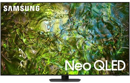 Samsung Neo QLED 4K QN90D 75 Zoll (191 cm) Fernseher Mit Neural Quantum AI Gen2 Prozessor, Quantum-Matrix-Technologie, AI Upscaling, Smart TV, KI TV, 75QN90D [2024]