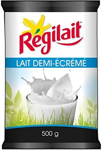 Régilait - Lait en Poudre Demi-Écrémé, 500g, Spécial Vending