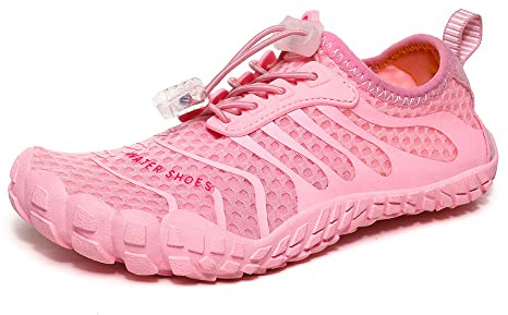 Mateju Zapatos de Agua Niño Niña Escarpines Zapatos de Natación de Verano Zapatillas de Agua Playa Antideslizantes Secado Rápido Deportes Acuáticos Surf Adolescente