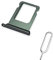 TechZone Replacement Nano Sim Card Tray Slot Holder for Apple iPhone 8 Grey/Black with Sim Ejector Tool