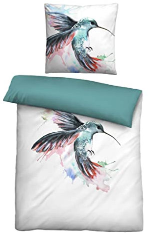 biberna 0044505 Linon-Bettwäsche