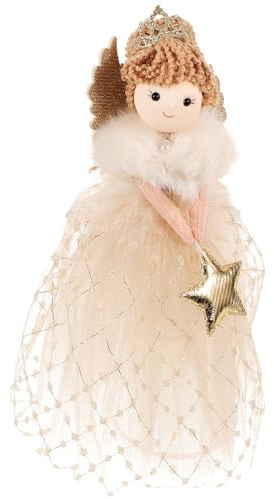 SEWACC Figurines d'ange De Noël Centre De Table De Noel Ornement De La des Arbres De Noël Décorations De en Remplisseur d'arbre De Décor Dange Mariage Fée Luxe 3D 1 Étagère