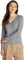 Tommy Hilfiger Damen Pullover Jersey Stitch V-Neck Strickpullover, Grau (Mid Grey Heather), 3XL