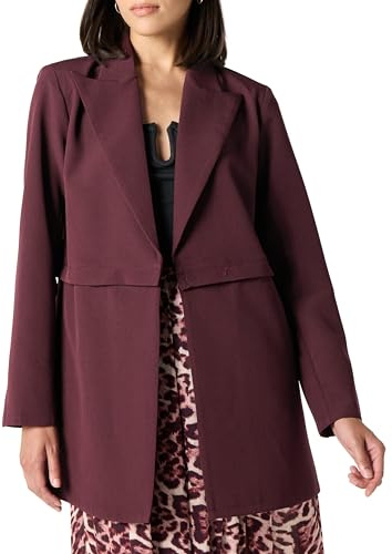 The Drop Blazer Convertible pour Femme, Raisin, XS